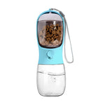 Portable Dog Water Bottle and Treat Container