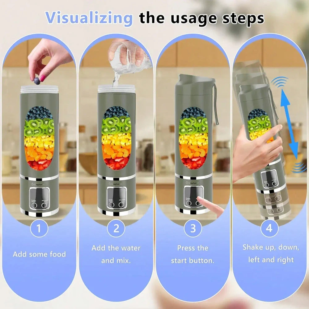 Portable USB Rechargeable Blender