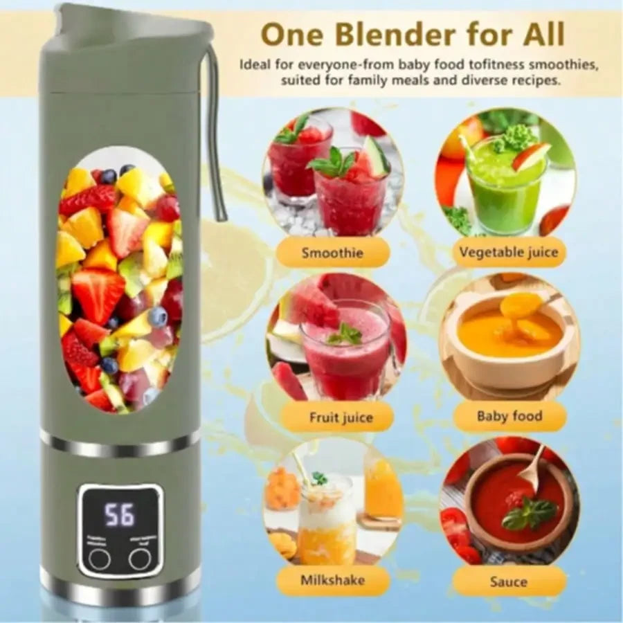 Portable USB Rechargeable Blender