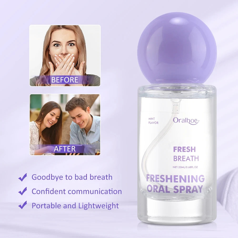 Portable Mint Breath Spray