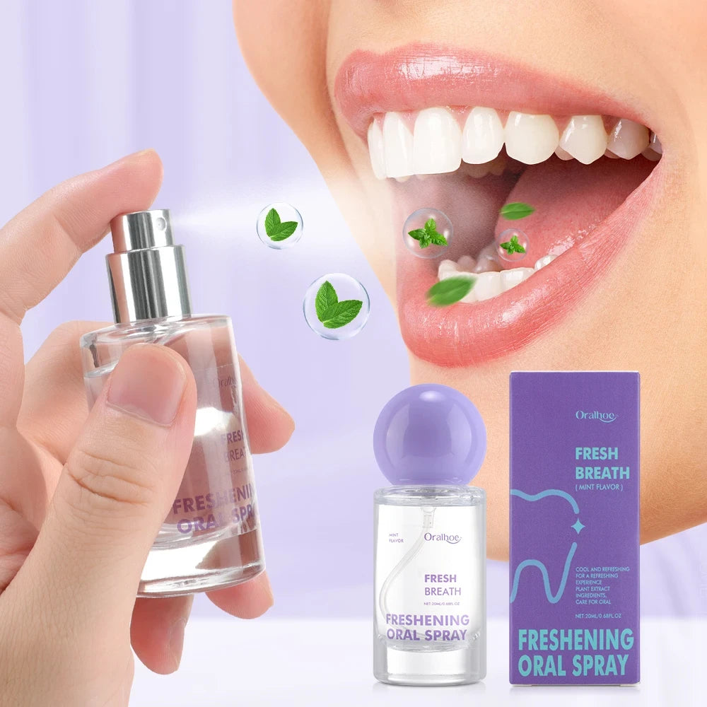 Portable Mint Breath Spray