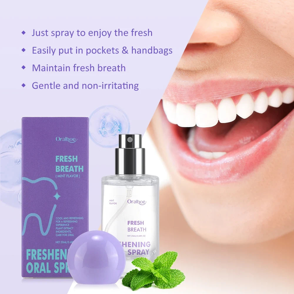 Portable Mint Breath Spray