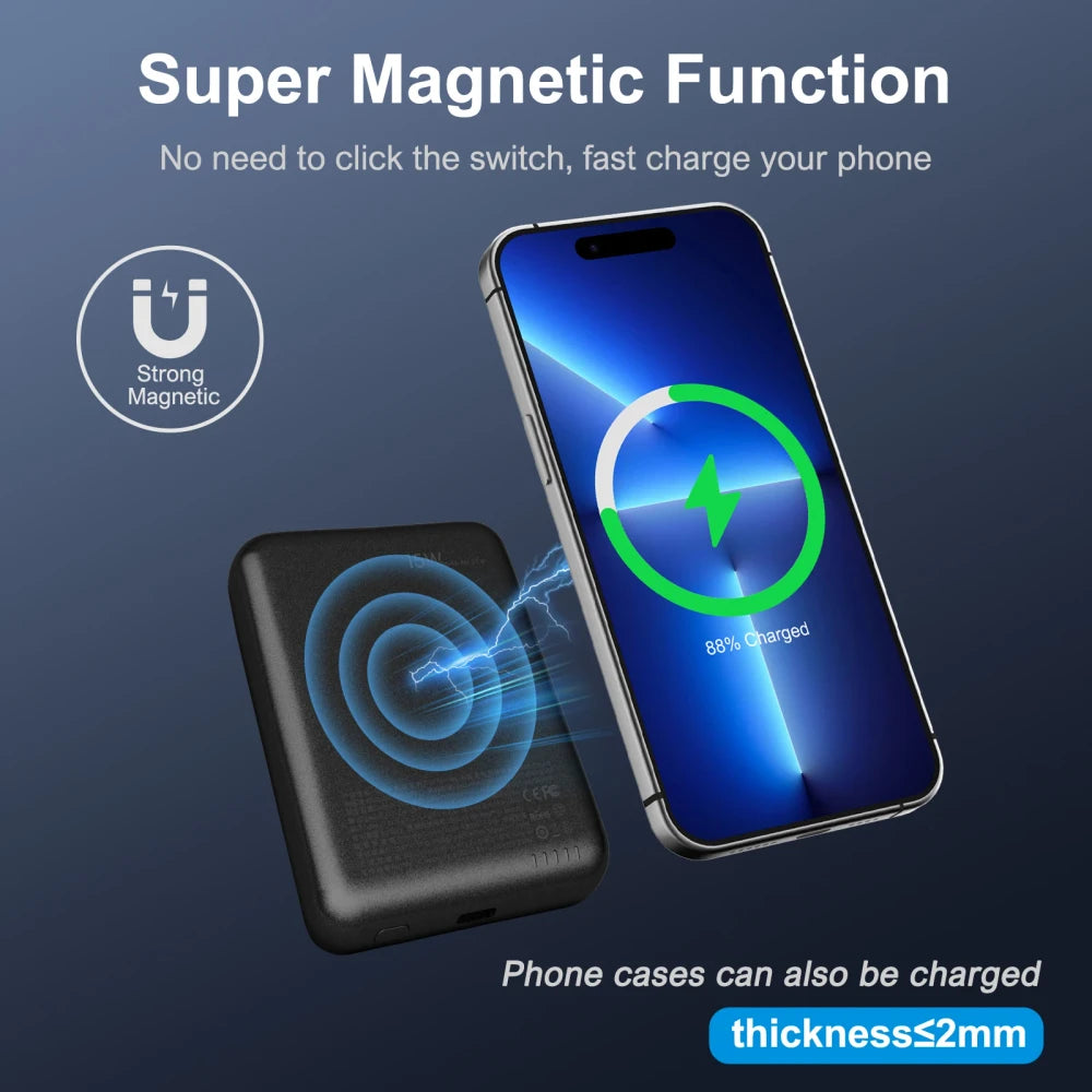 Magnetic Wireless Power Bank