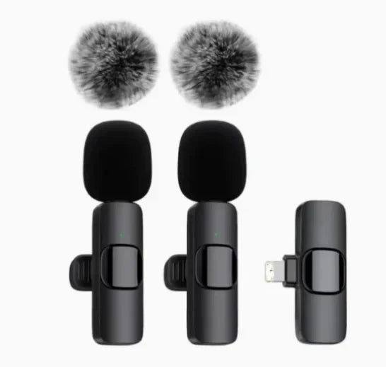 Wireless Lavalier Vlogging Microphones