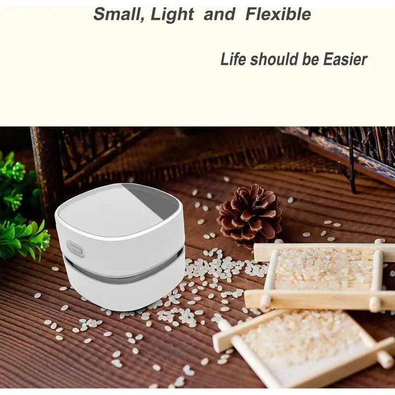 Cordless Mini Desk Vacuum