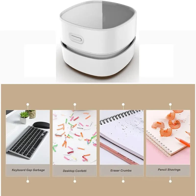 Cordless Mini Desk Vacuum
