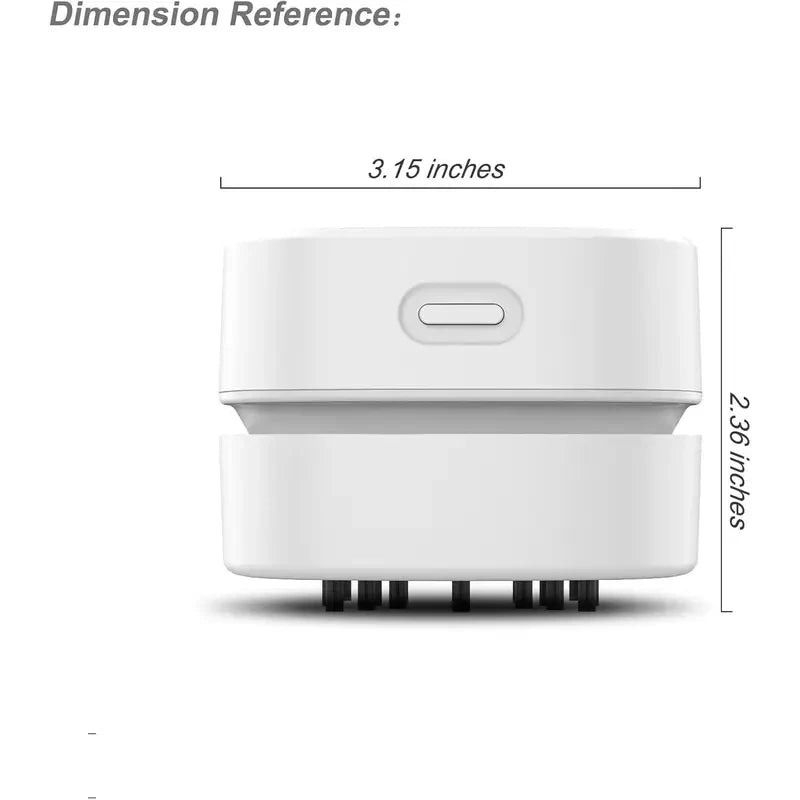 Cordless Mini Desk Vacuum