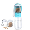 Portable Dog Water Bottle and Treat Container