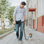 Portable Dog Water Bottle and Treat Container