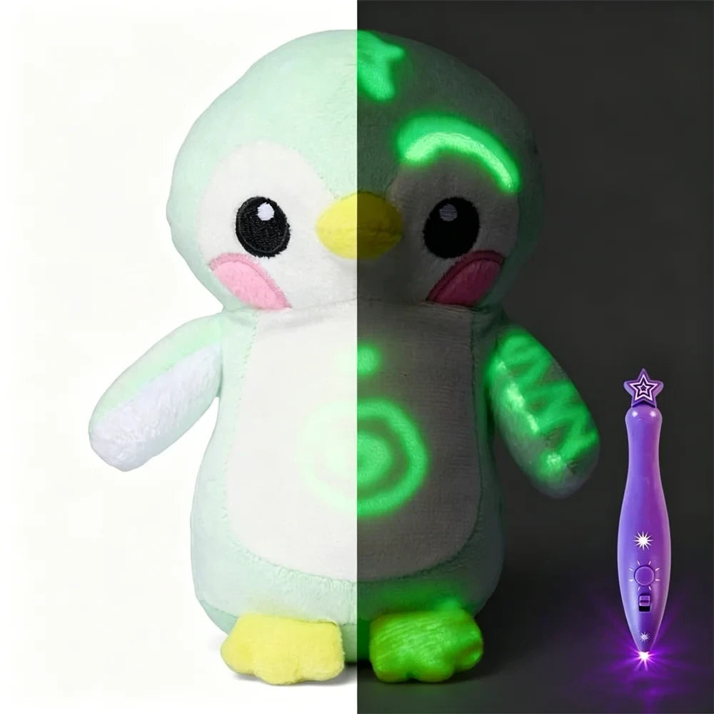Glow-in-the-Dark Doodle Plush Doll