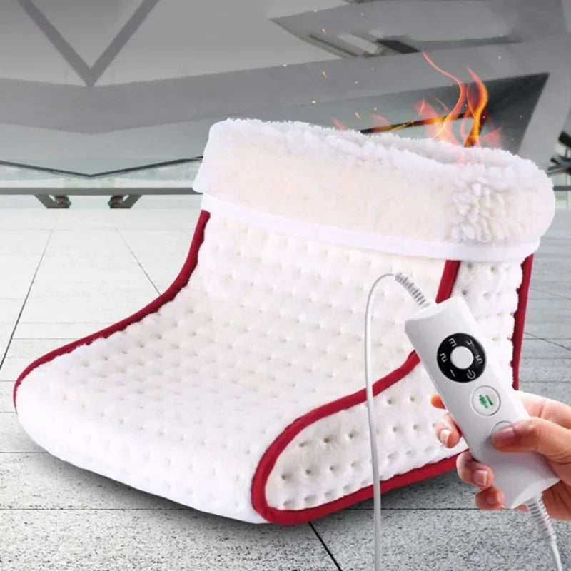 Plush Electric Heated Foot Warmer