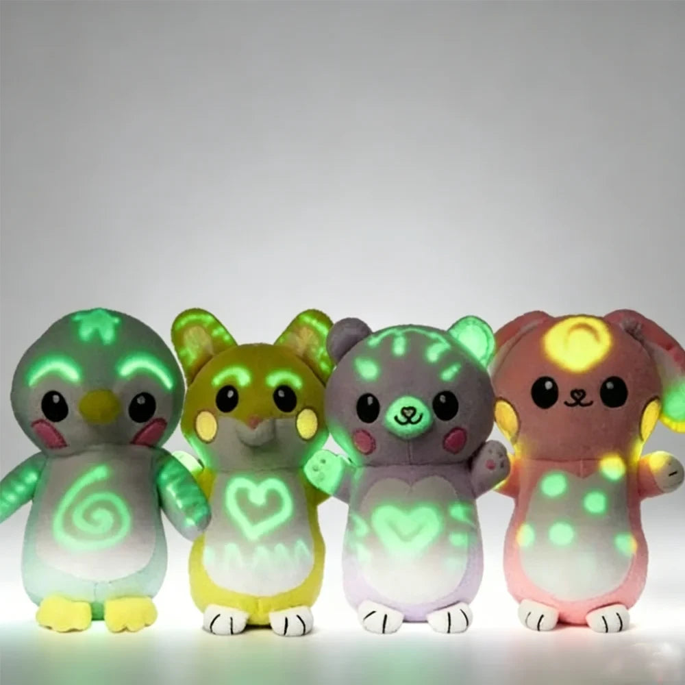 Glow-in-the-Dark Doodle Plush Doll