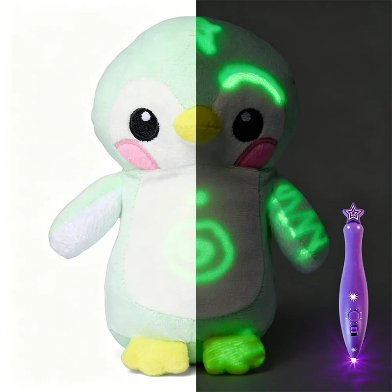 Glow-in-the-Dark Doodle Plush Doll