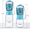 Portable Dog Water Bottle and Treat Container