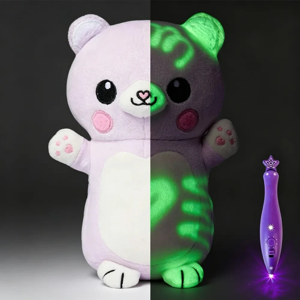 Glow-in-the-Dark Doodle Plush Doll