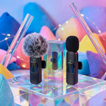 Wireless Lavalier Vlogging Microphones